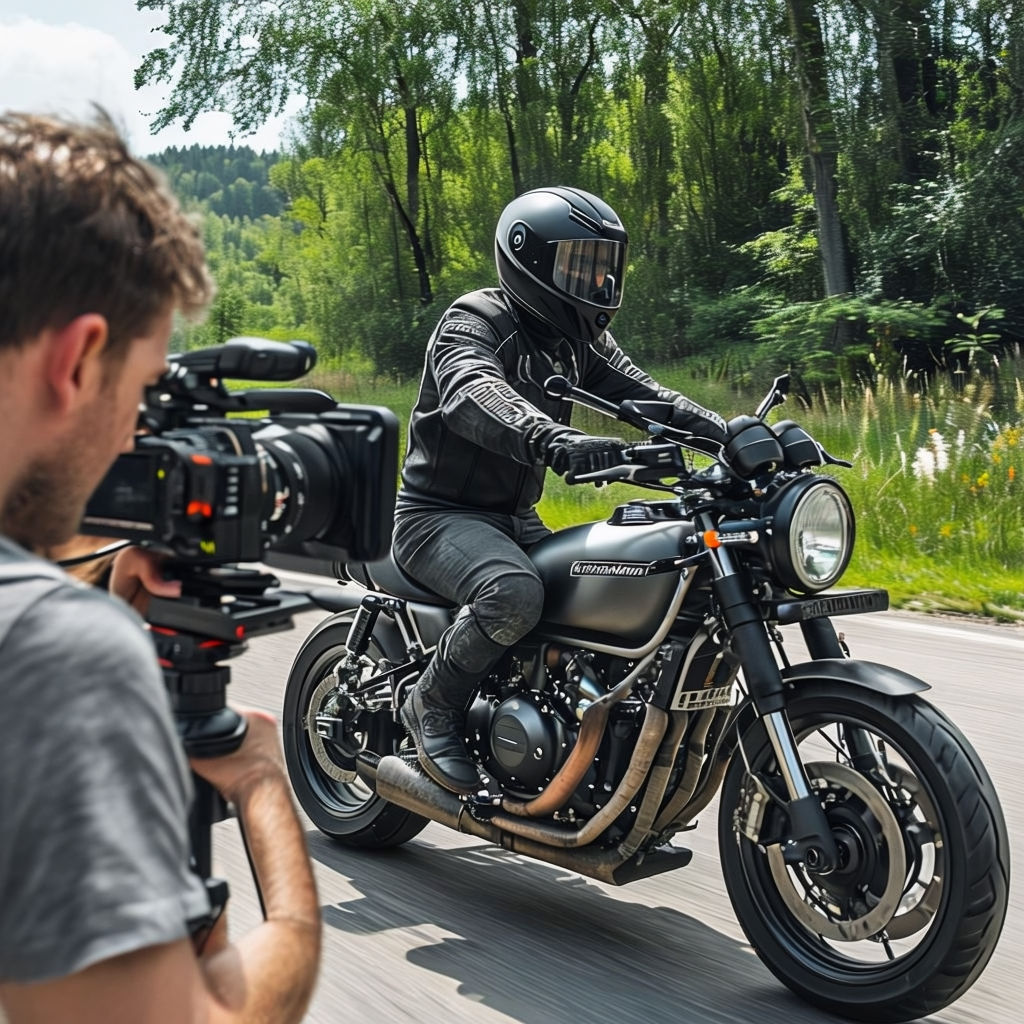 ein-bild-von-einem-motorradfahrer-der-von-einem-kameramann-in-der-natur-gefilmt-wird-whrend-er-an
